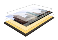 Plaque Mounting Layers